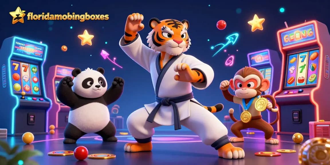 Experience vibrant casino gaming with floridamovingboxes in this action-packed 3D illustration.