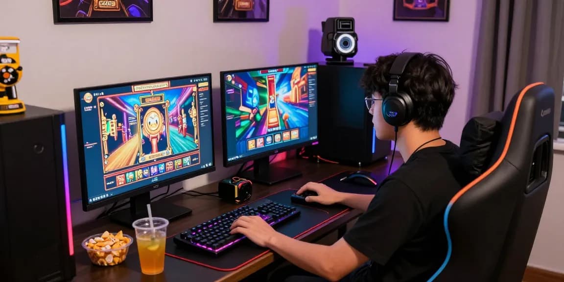 Pengguna Pasar88 bermain slot online dengan suasana gaming yang modern dan nyaman.