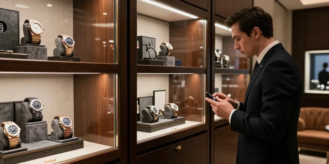 Enjoy the elegance of clone watches displayed in a luxury setting, showcasing craftsmanship.