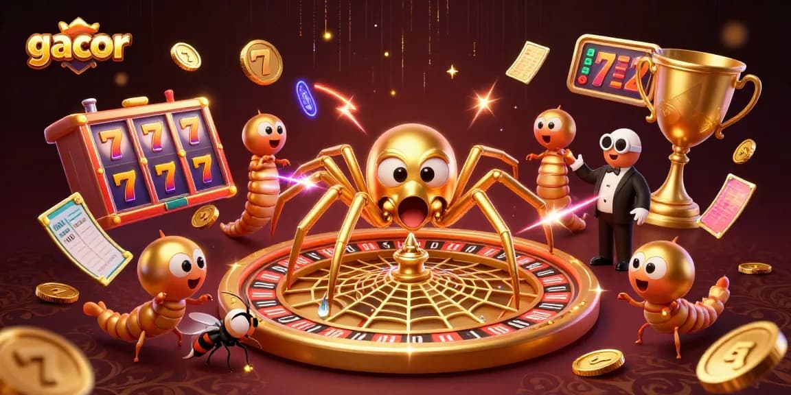 Place bets in the vibrant world of gacor slot games with interactive characters and dynamic elements.