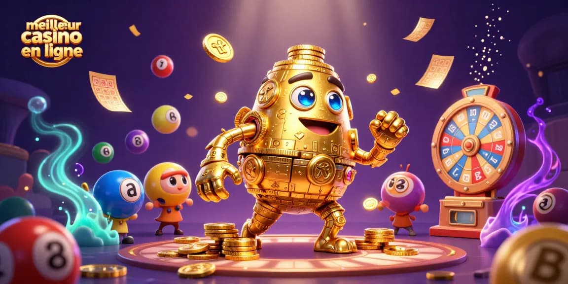 Jouer sur le meilleur casino en ligne avec un golem doré et des éléments de loterie