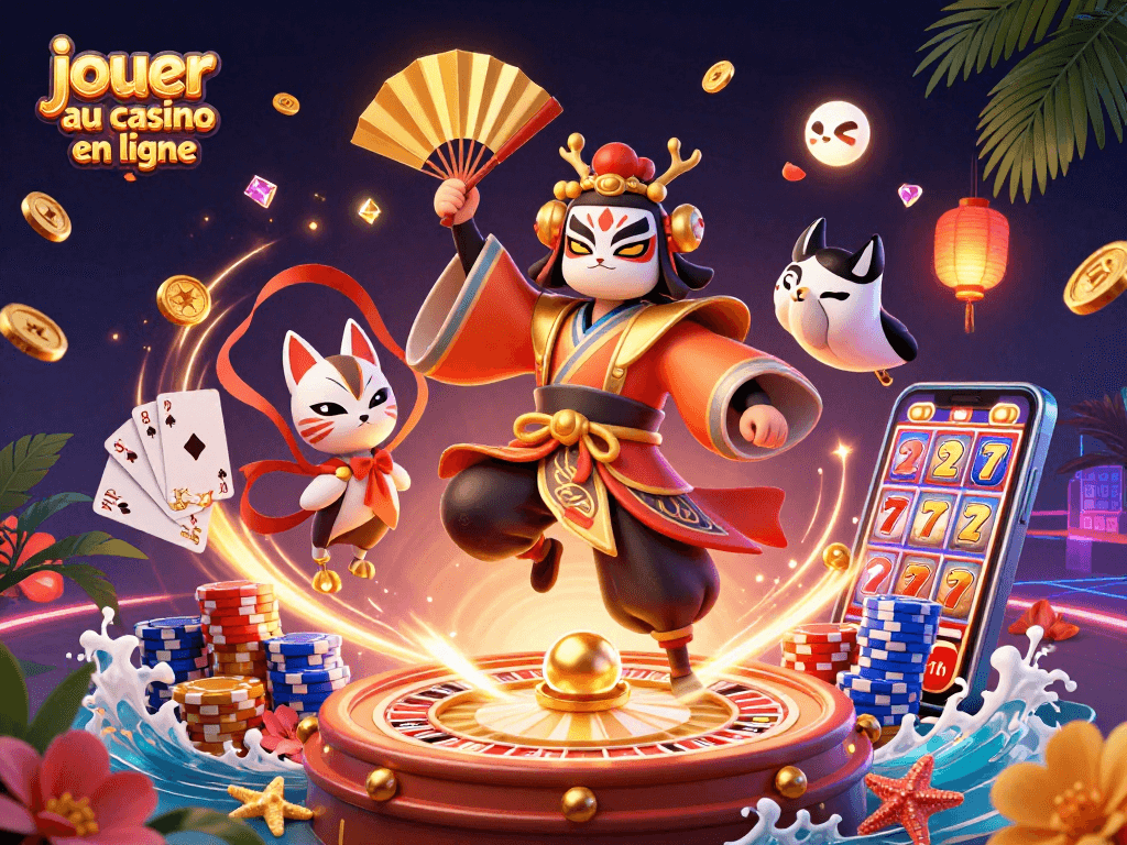 Jouer au casino en ligne avec des personnages colorés et des éléments de jeu dynamiques