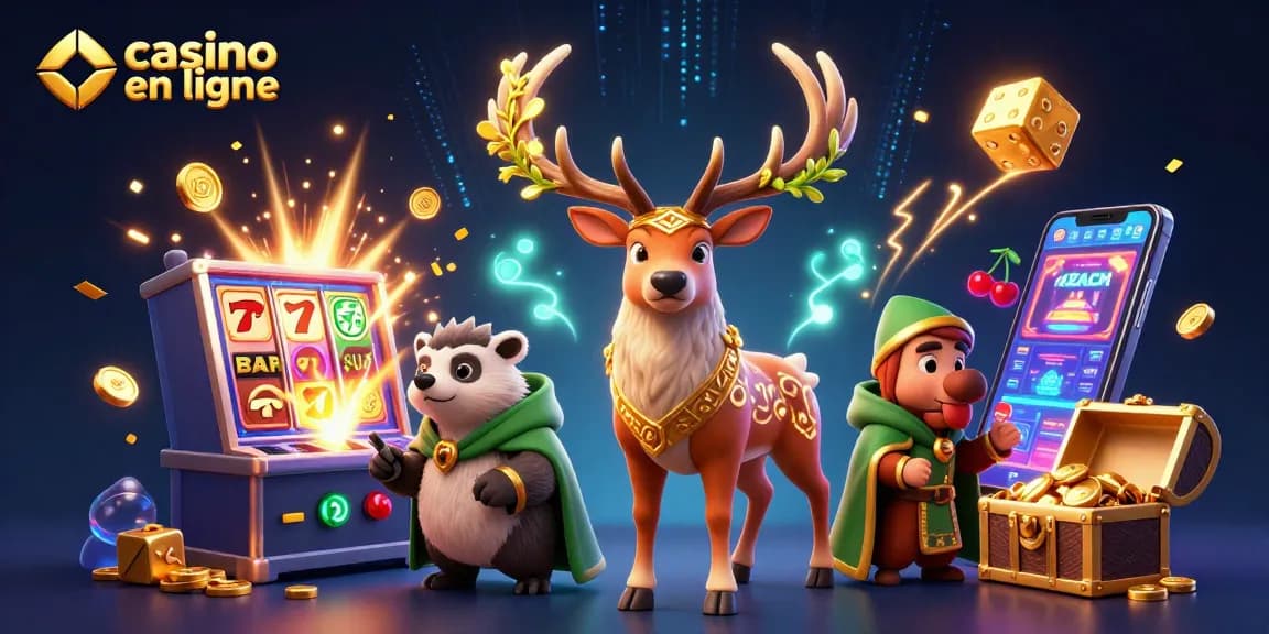 Le casino en ligne offre des expériences immersives avec des machines à sous et des personnages animés