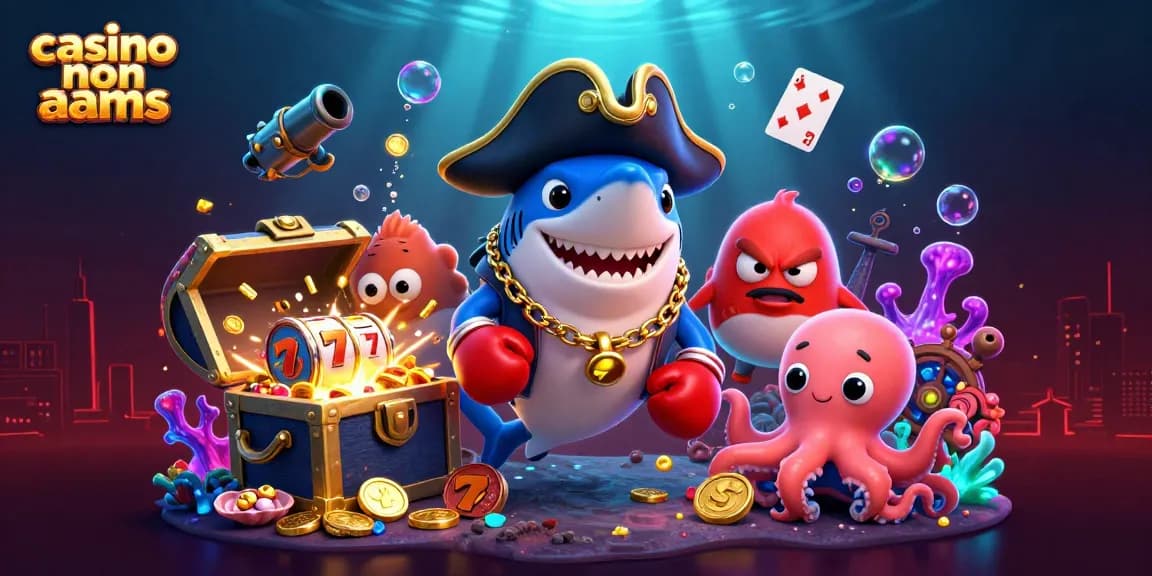 Interagisci con slot emozionanti nei casino non AAMS con personaggi vivaci e tesori sottomarini.
