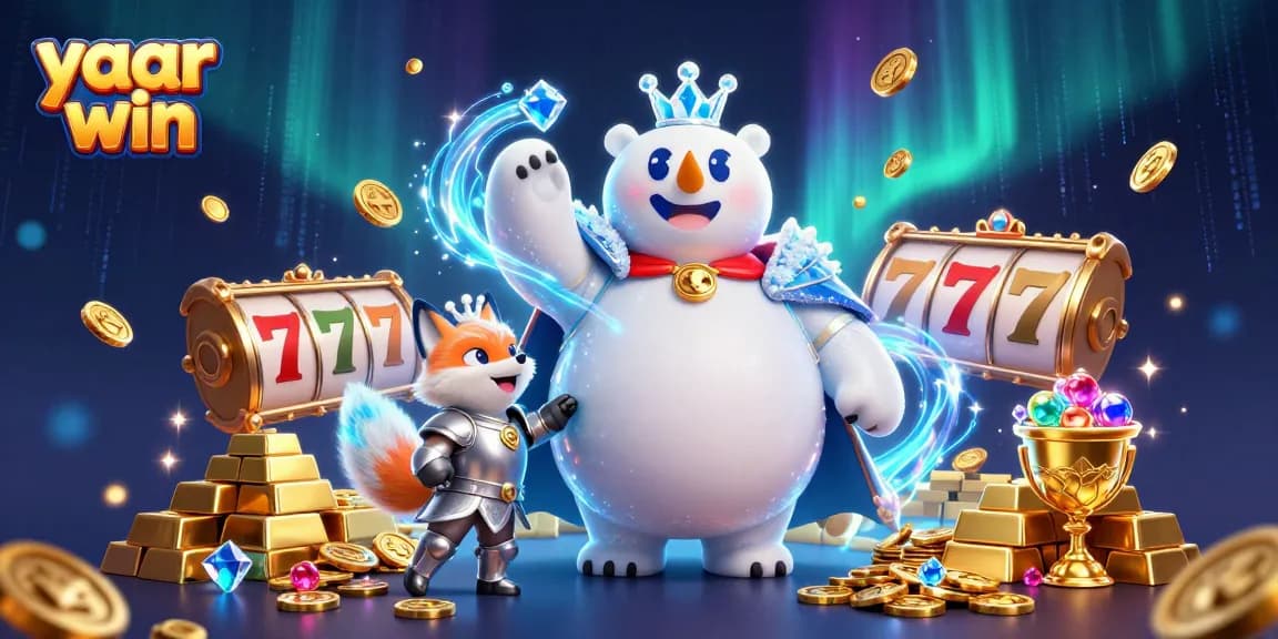 Experience big wins with yaar win's vibrant 3D casino adventure, featuring enchanting characters and treasures.