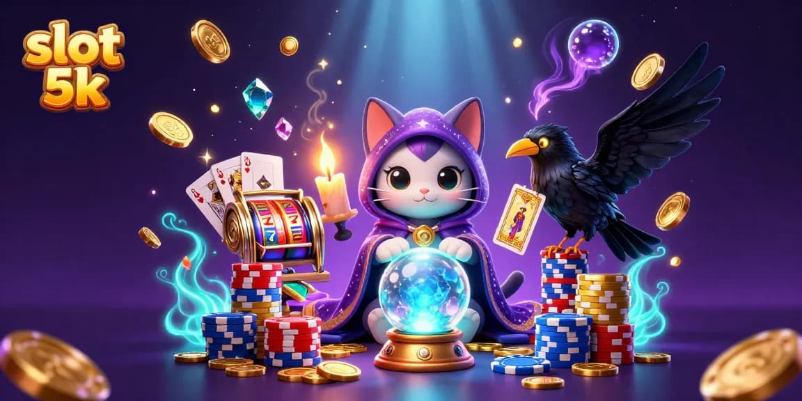 Spin the reels with slot 5k featuring a mystical atmosphere and vibrant game elements.