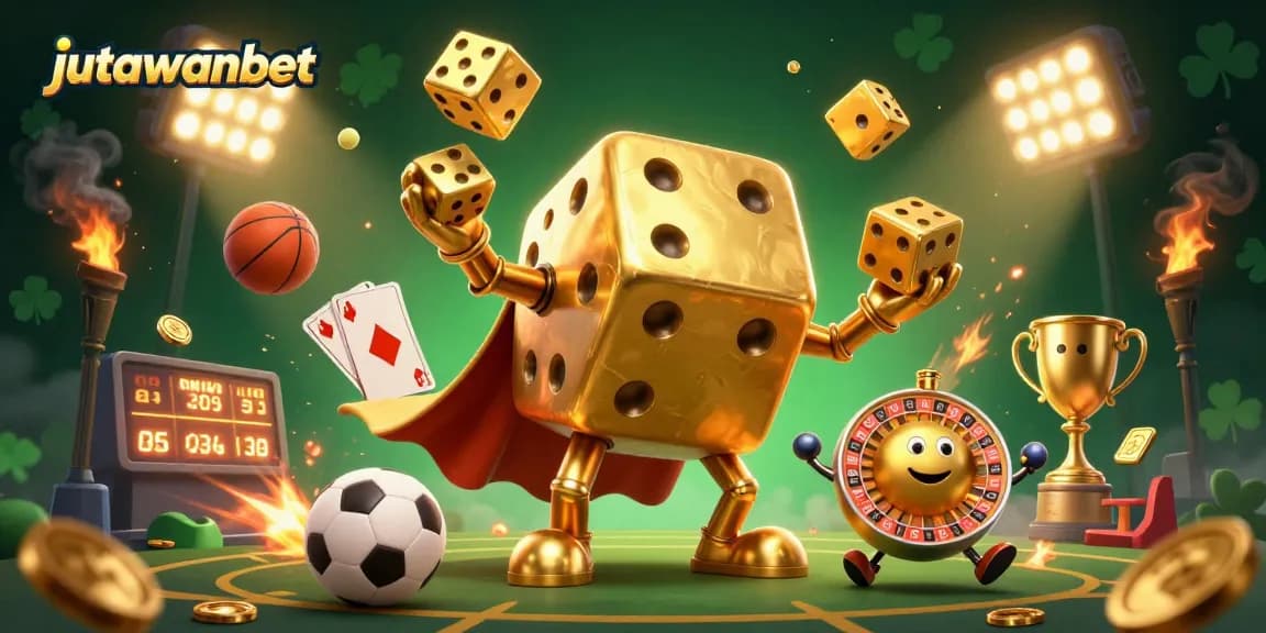 Win big with jutawanbet in this vibrant 3D casino world filled with dynamic game elements.