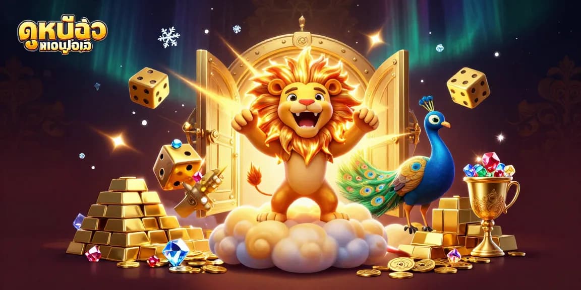 Experience ดูหนังออนไลน์ with a vibrant casino-themed fantasy world filled with treasures
