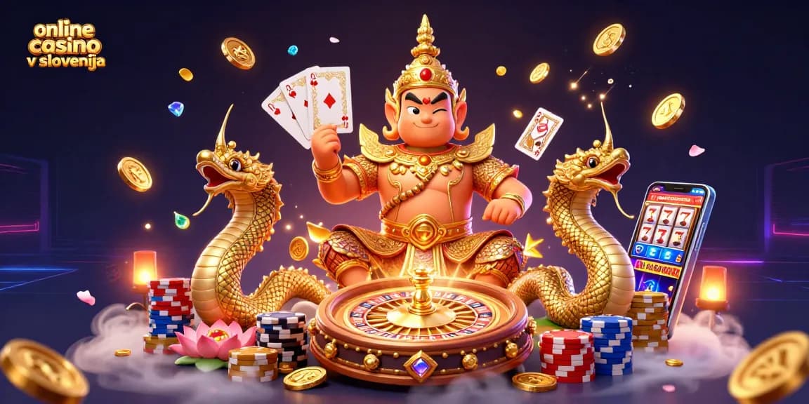 Odkrijte čarobnost online casino v Sloveniji s živahnimi 3D liki in igralnimi elementi.