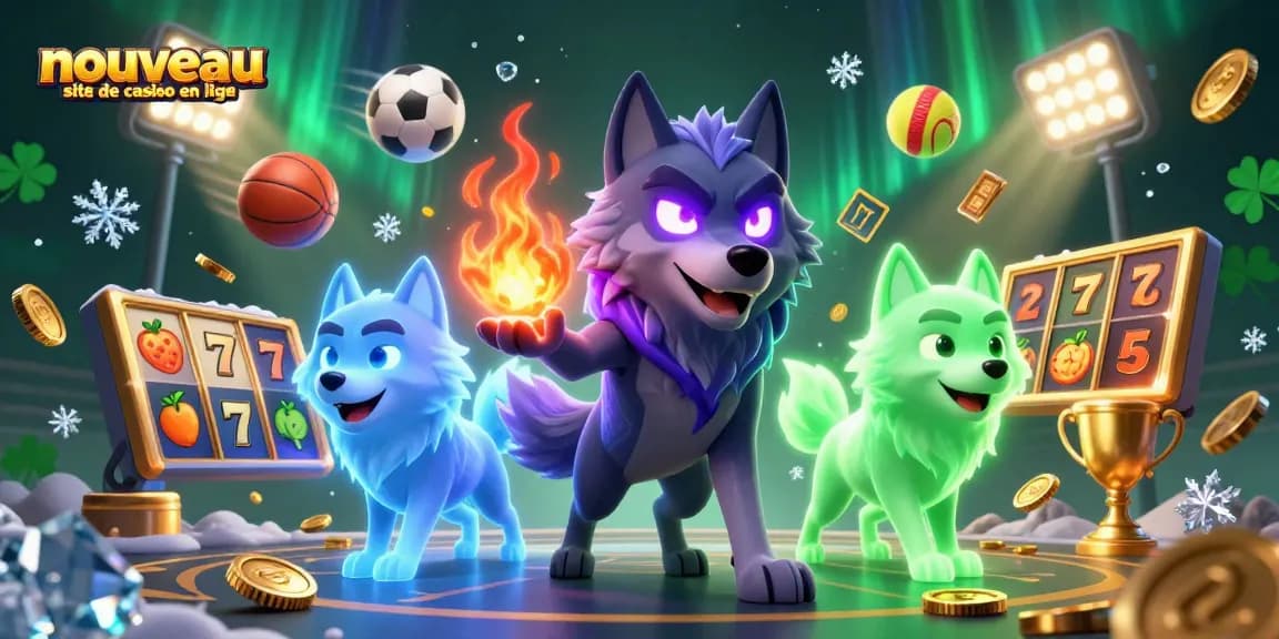 Découvrez un nouveau site de casino en ligne avec des loups fantomatiques et des éléments de jeu captivants.