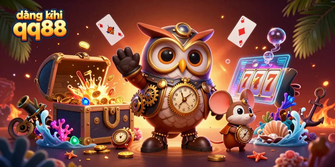 Experience excitement and trends in đăng ký qq88 with slot reels and vibrant casino elements.