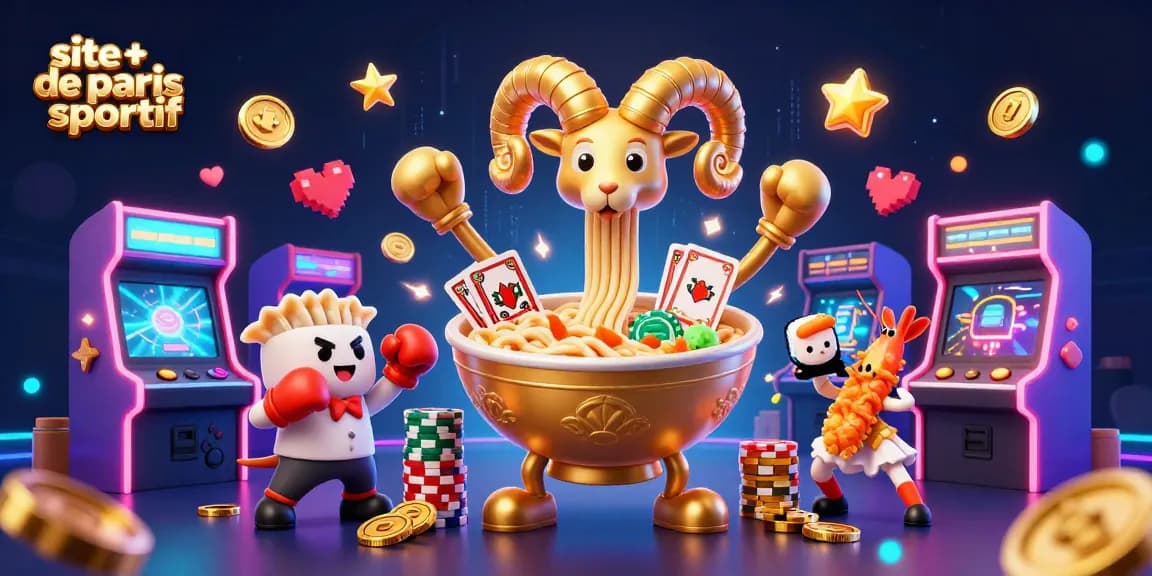 Placer des paris sur un site de paris sportif avec des personnages de casino ludiques