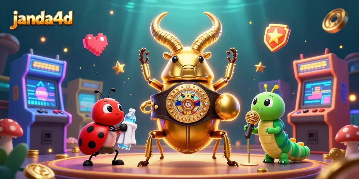 Menangkan jackpot di janda4d dengan juara tinju beetle dan permainan neon yang menawan