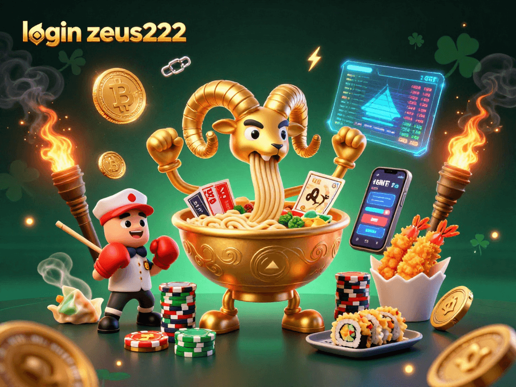 Engage with the fun world of login zeus222, where the golden ramen bowl dealer and cheerleaders enhance your gaming experience.