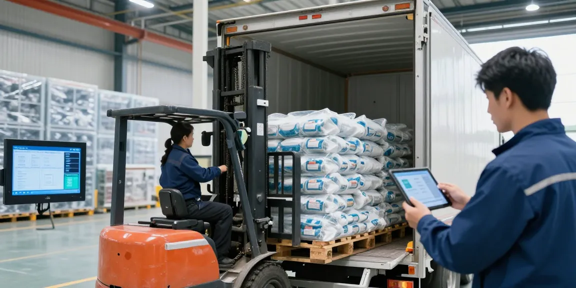 Tiefkühltransport Dortmund - Professioneller Kühltransporter mit überwachten Waren im modernen Logistikzentrum