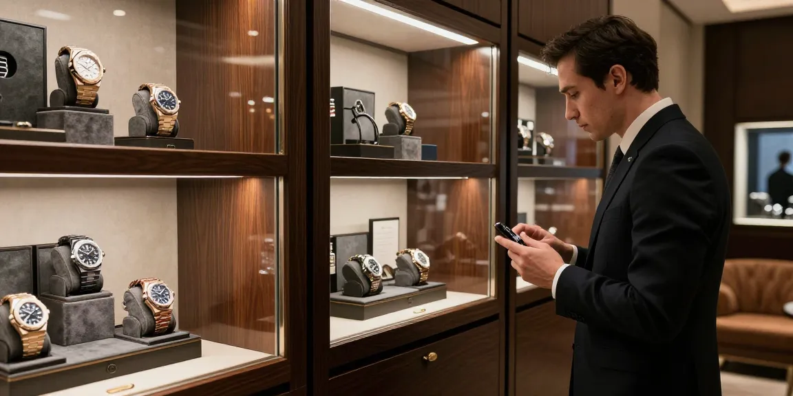 Enjoy the elegance of clone watches displayed in a luxury setting, showcasing craftsmanship.