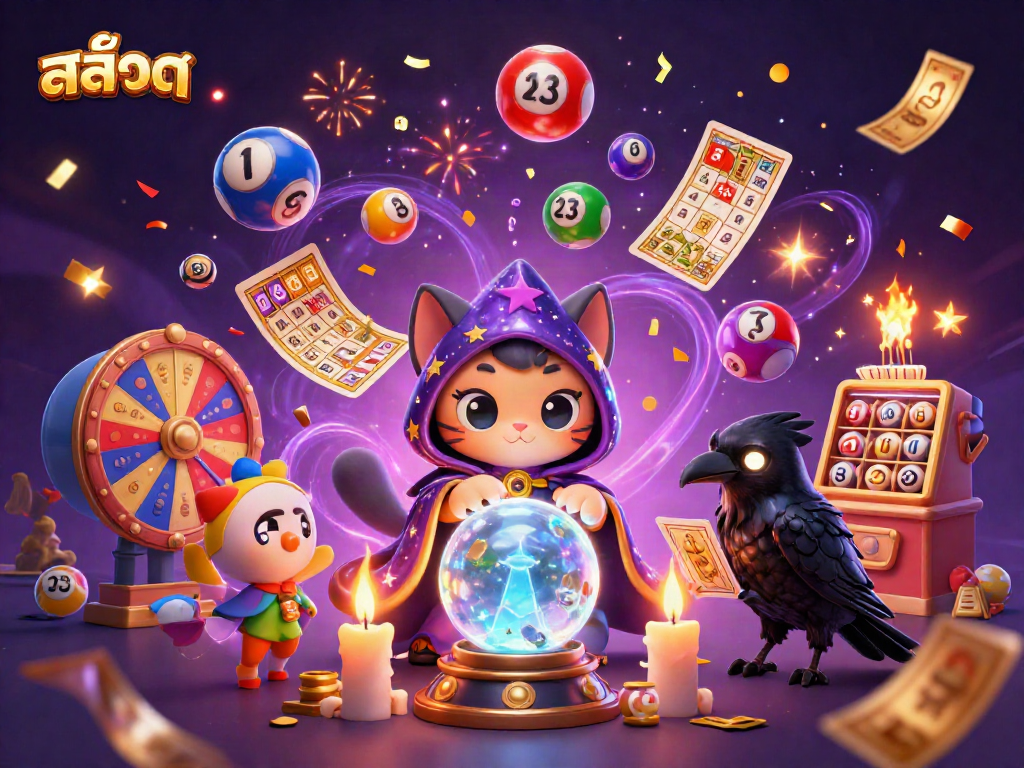 Spin the reels on exciting สล็อต games as mystical characters come alive in a vibrant casino scene.