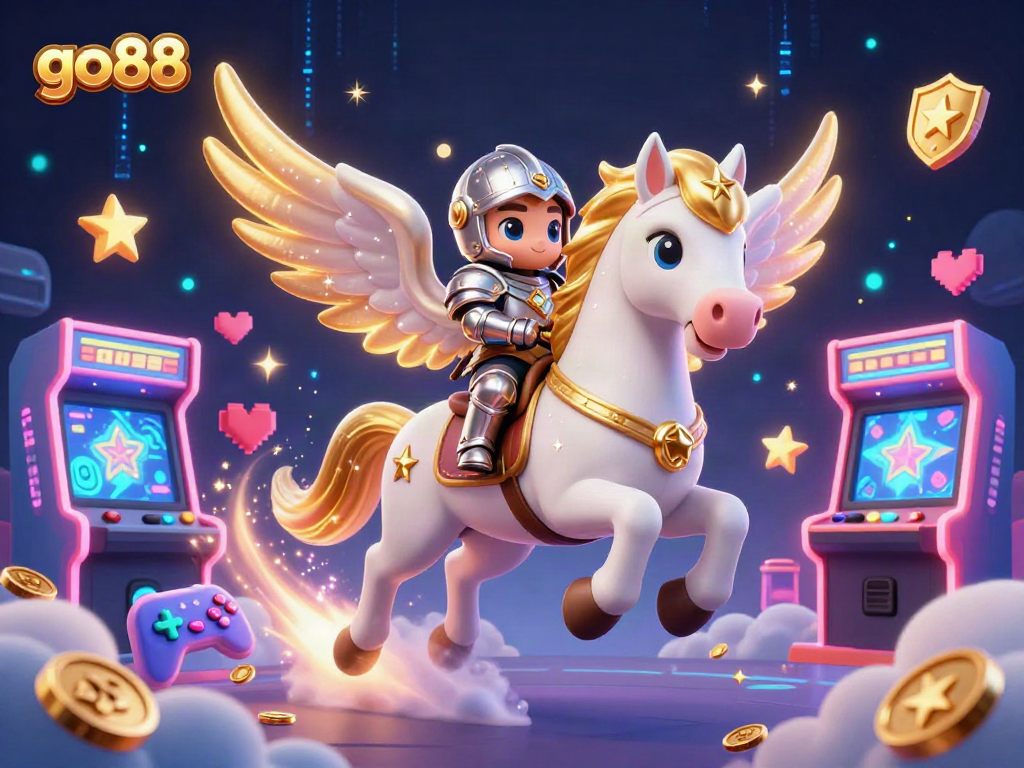 Play go88 and unlock thrilling adventures with 3D characters in an enchanting casino world.