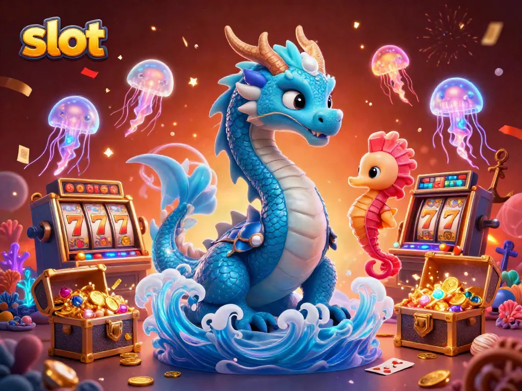 Slot menghadirkan suasana permainan yang menegangkan di lautan, dikemas dengan karakter 3D yang memukau.