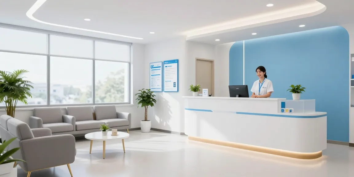 Hair transplant Turkey services offered at a modern, welcoming health clinic during a patient consultation.