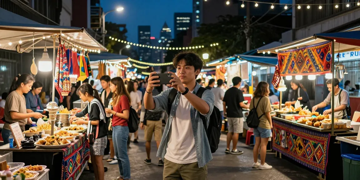 Explore the vibrant nightlife filled with rokok88 street food and colorful markets