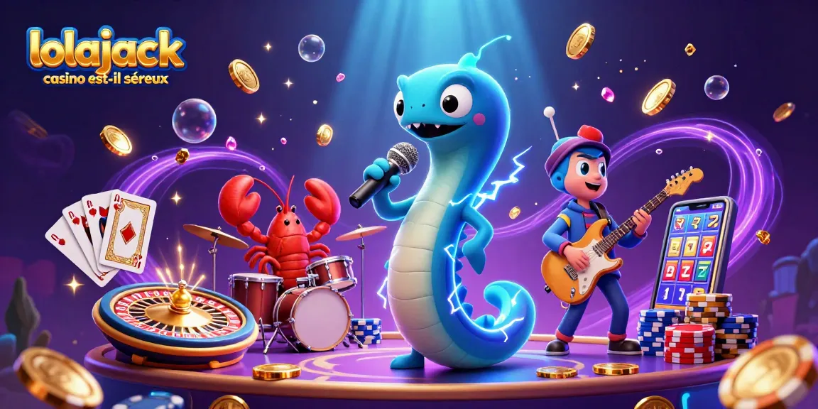 Experience the thrilling fun with lolajack casino est-il sérieux, showcasing an exciting underwater casino atmosphere.