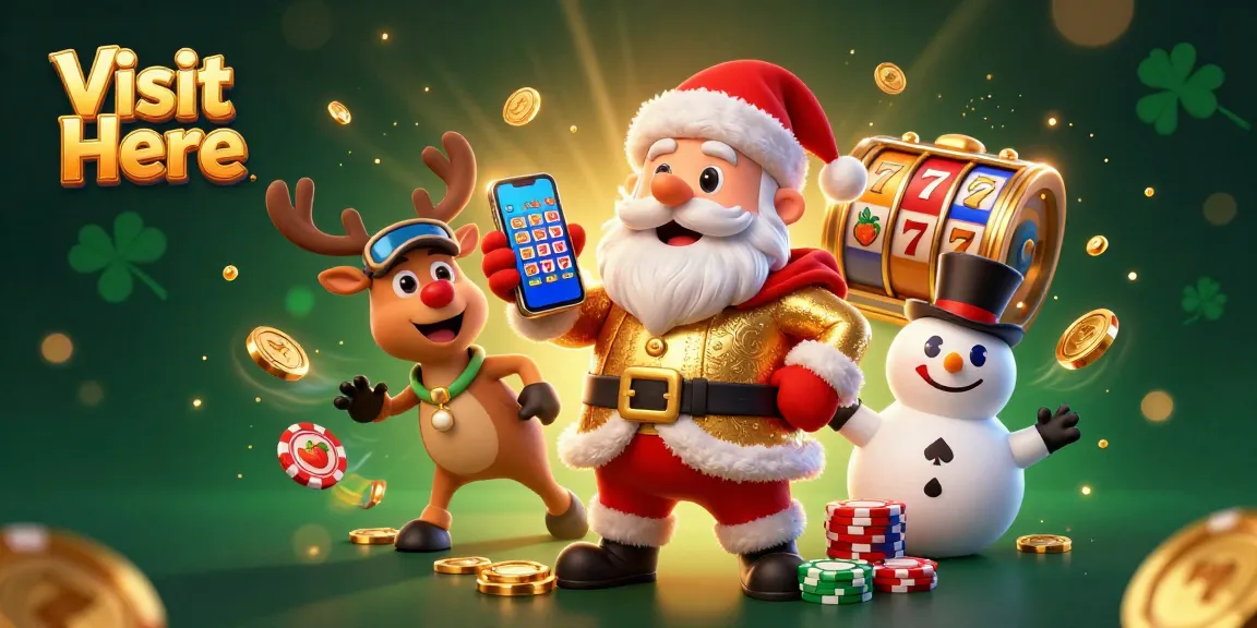 Visit Here top-rated online casino action with friendly characters enjoying slots and jackpots.