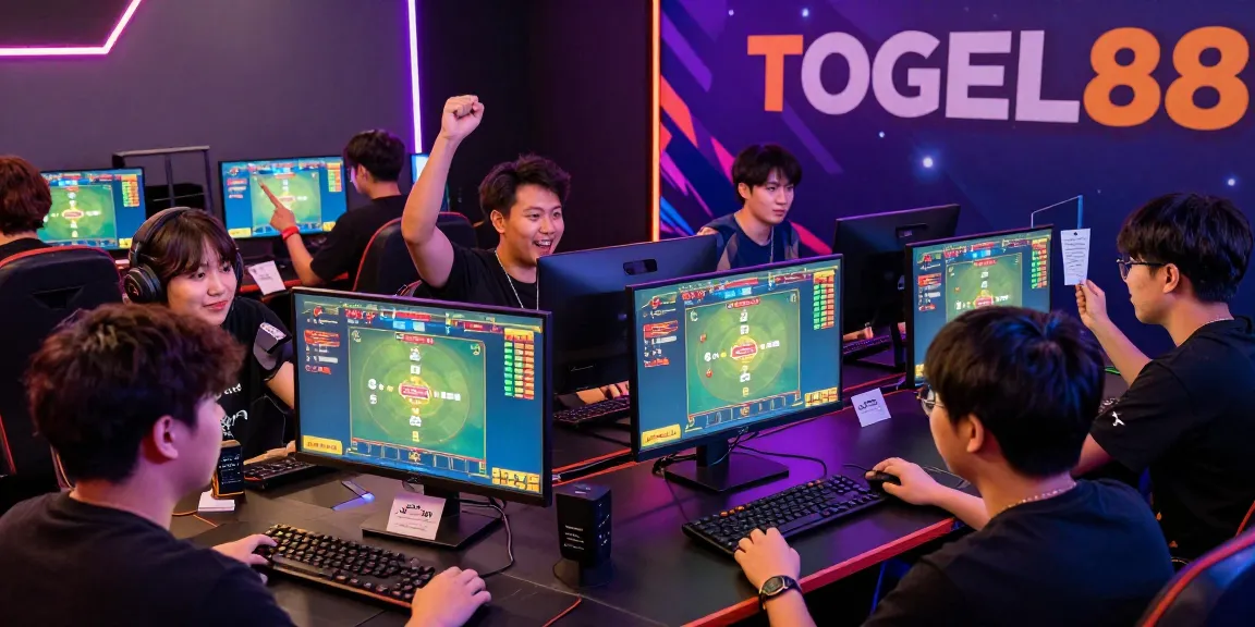 Engaged players experiencing Pasaran Togel Terlengkap through dynamic online game interfaces and celebratory atmosphere.
