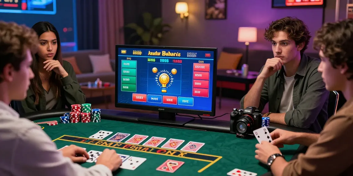 Experience the thrill of Andar Bahar in a vibrant online casino with live dealers.