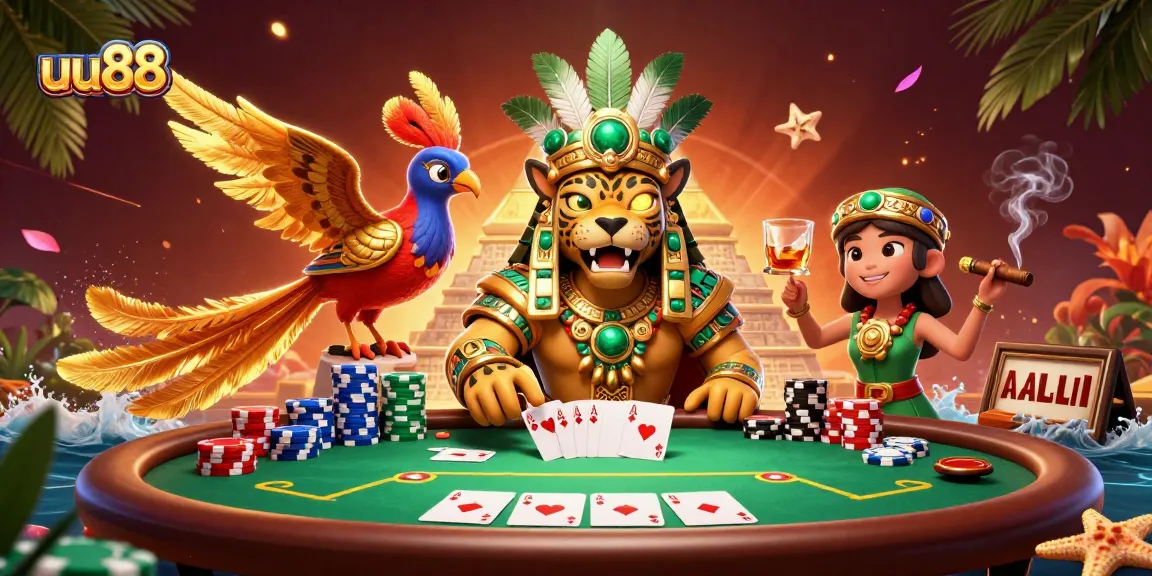 Engage with uu88's vibrant casino themes featuring legendary characters and dynamic gameplay.
