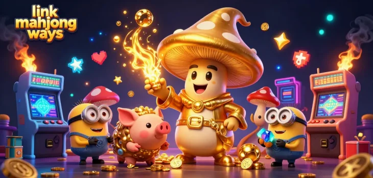 Engage in thrilling gameplay with link mahjong ways featuring magical gold and vibrant casino elements.