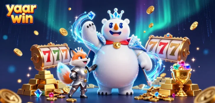 Experience big wins with yaar win's vibrant 3D casino adventure, featuring enchanting characters and treasures.