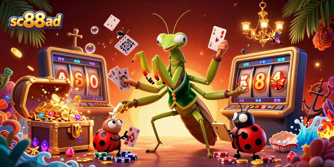 Unlock thrilling gameplay at sc88ad with an exciting 3D casino scene full of animated characters and jackpot excitement.