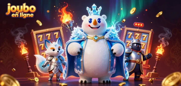 Jouer au casino en ligne avec des personnages 3D animés et des éléments de machines à sous vibrants.