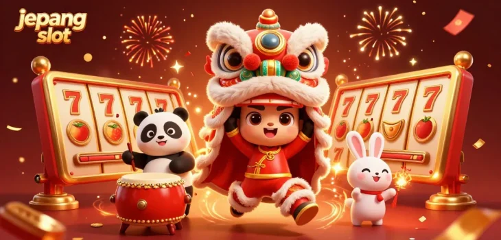 Experience thrilling gameplay at jepang slot with vibrant characters and festive elements.