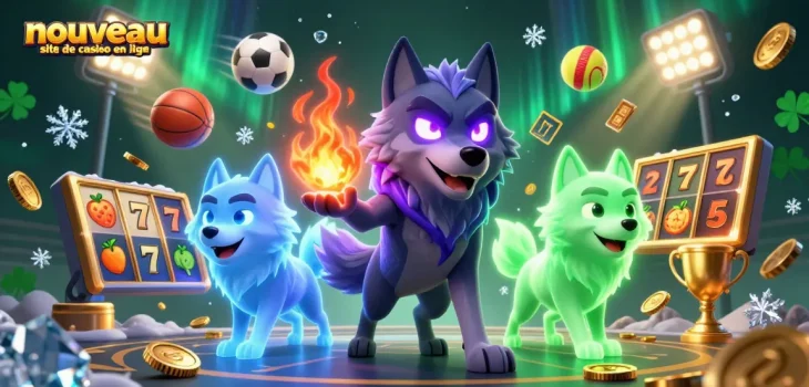Découvrez un nouveau site de casino en ligne avec des loups fantomatiques et des éléments de jeu captivants.